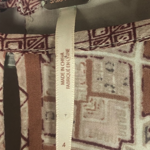 Free People Oksana Boho Dress Size 4 (G) - Picture 4 of 11